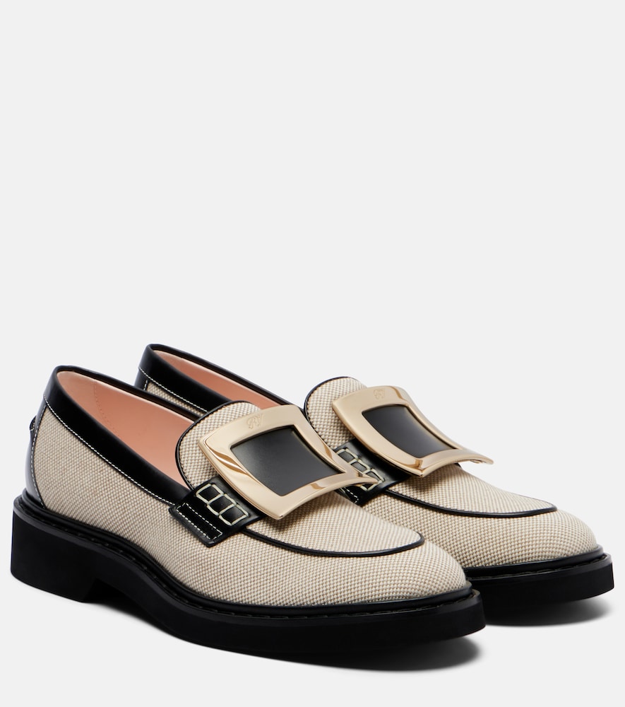 Roger Vivier Viv' Rangers leather-trimmed loafers | Thumbnail 7 Roger Vivier Viv' Rangers leather-trimmed loafers | Thumbnail 7