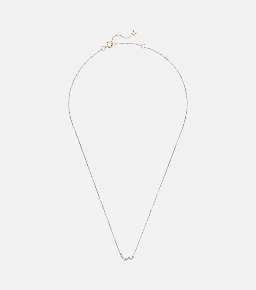 Mateo Collier en or 14 ct (585/1000) avec diamants