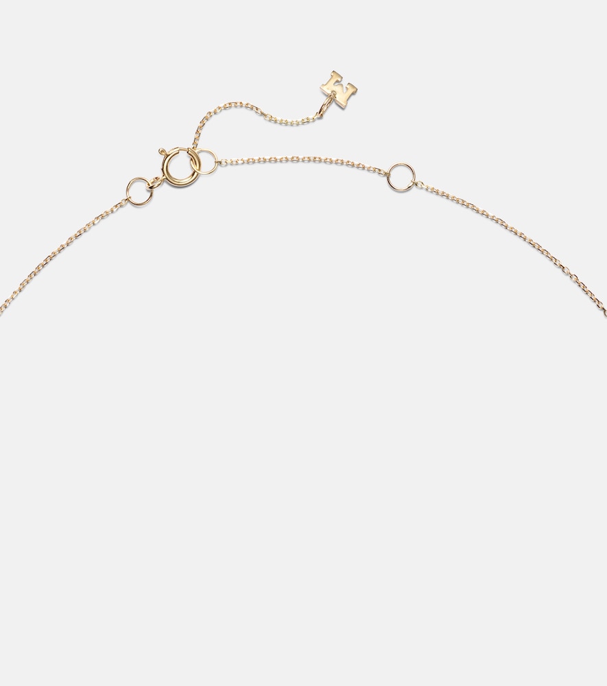  Mateo Mateo Halskette Aus 14kt Gelbgold Mit Diamanten 