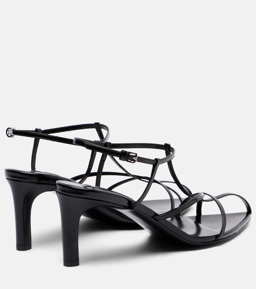  Jil Sander Jil Sander Cage Leather Sandals 