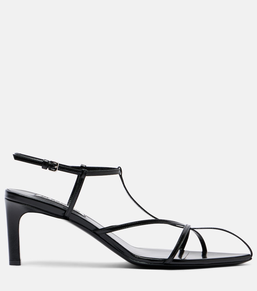  Jil Sander Jil Sander Cage Leather Sandals 