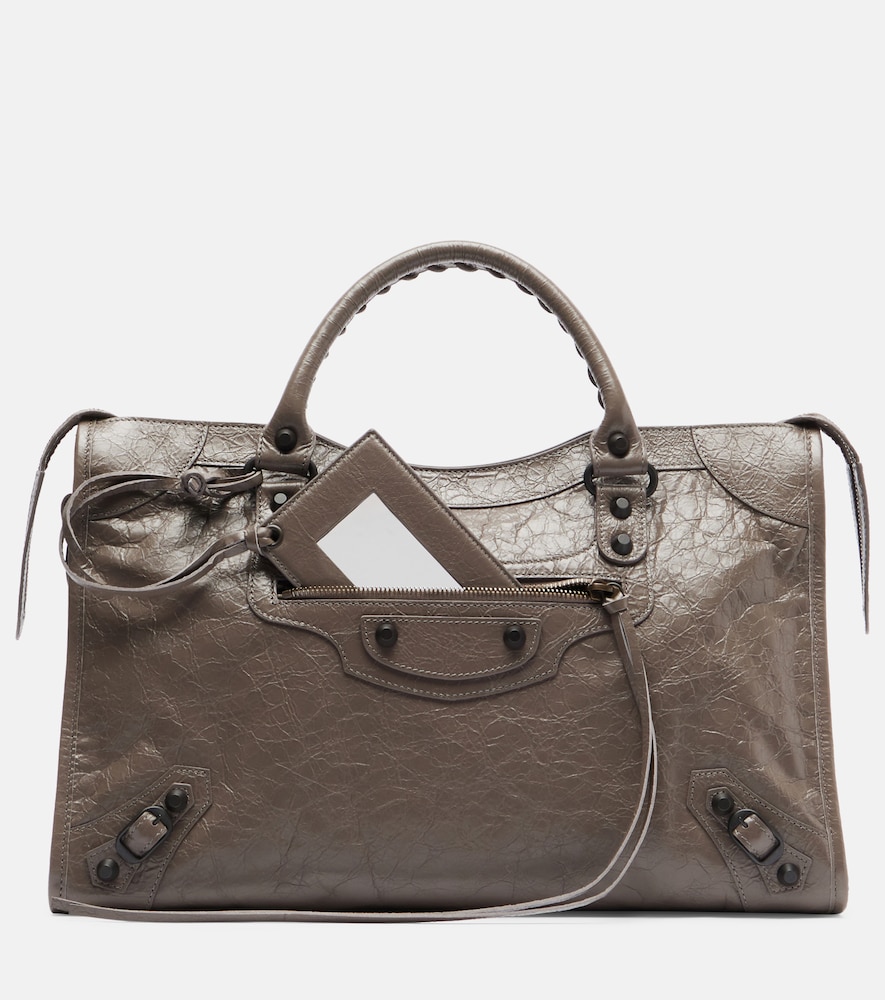 Balenciaga Le City Medium leather tote bag