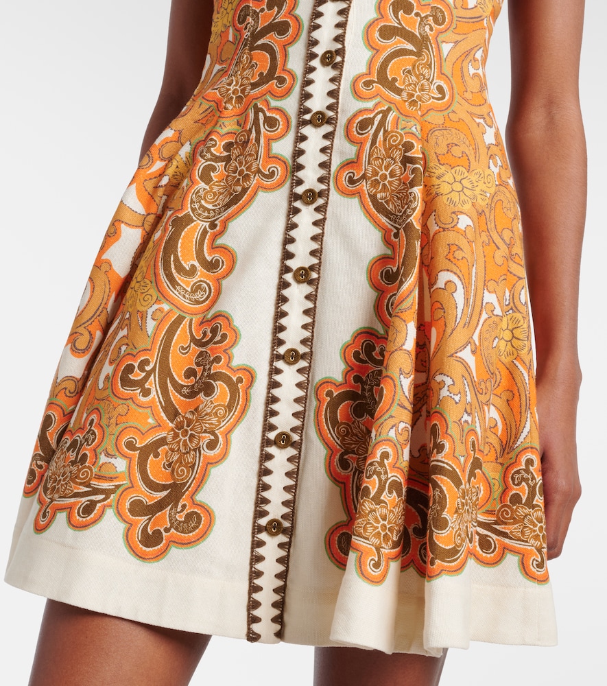  Alemais Alémais Minikleid Aus Leinen Und Baumwolle 