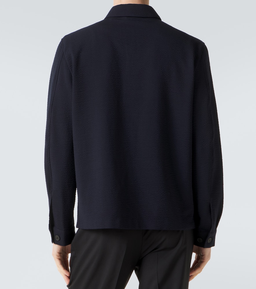  Sunspel Sunspel Collegejacke Aus Einem Wollgemisch 