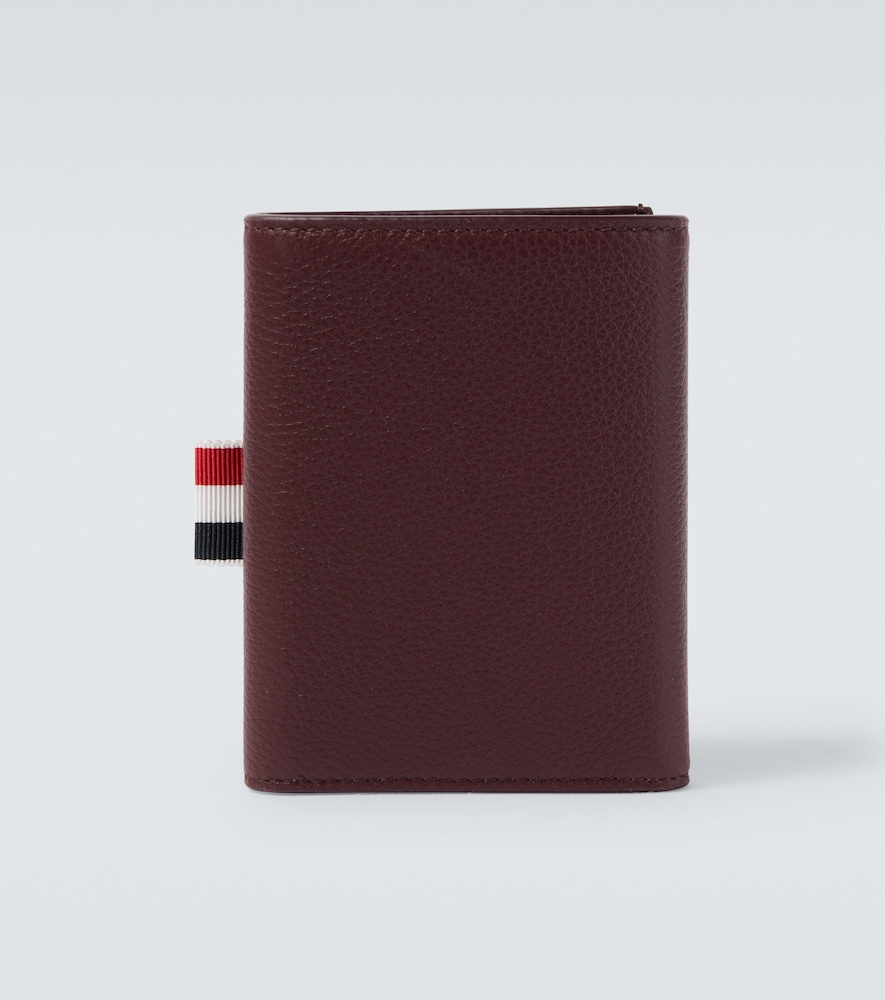  Thom Browne Thom Browne Rwb Stripe Leather Wallet 