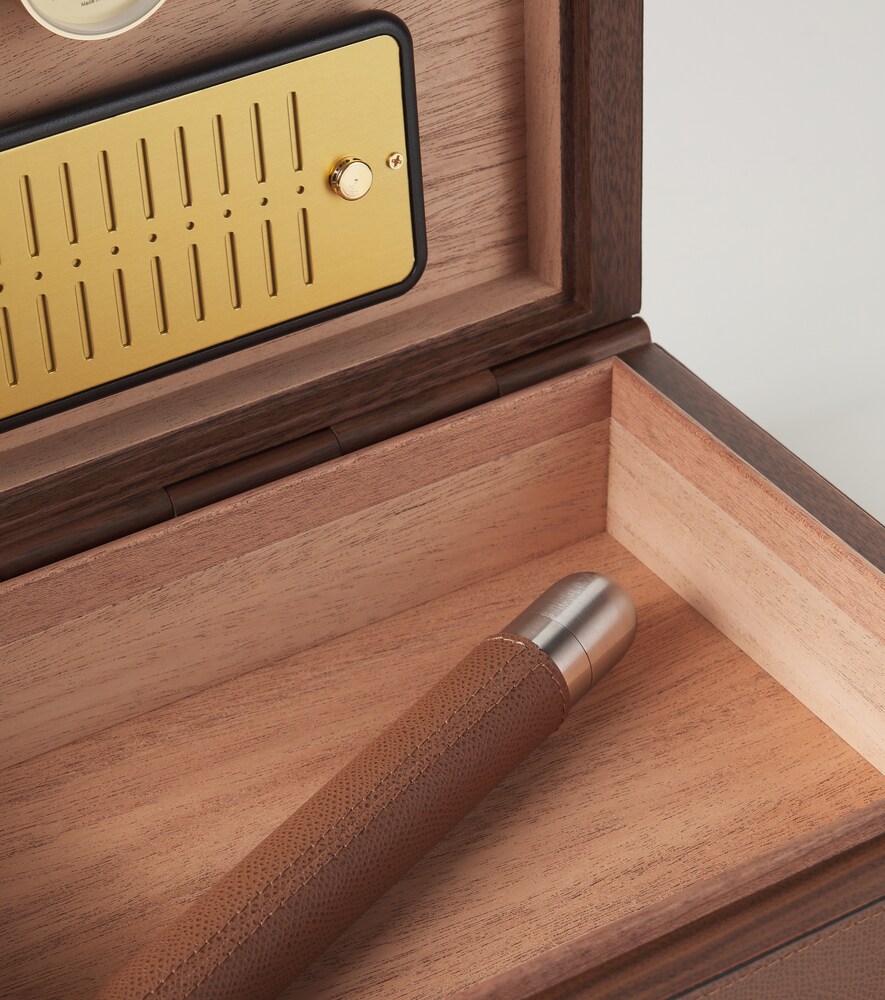  Giobagnara Giobagnara Leather-trimmed Cigar Holder 