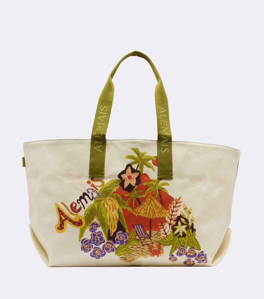 Alémais Bedruckte Tote Bag Island Cove aus Canvas