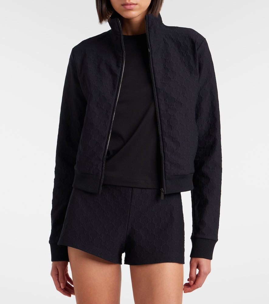 Gucci GG jacquard jersey track jacket