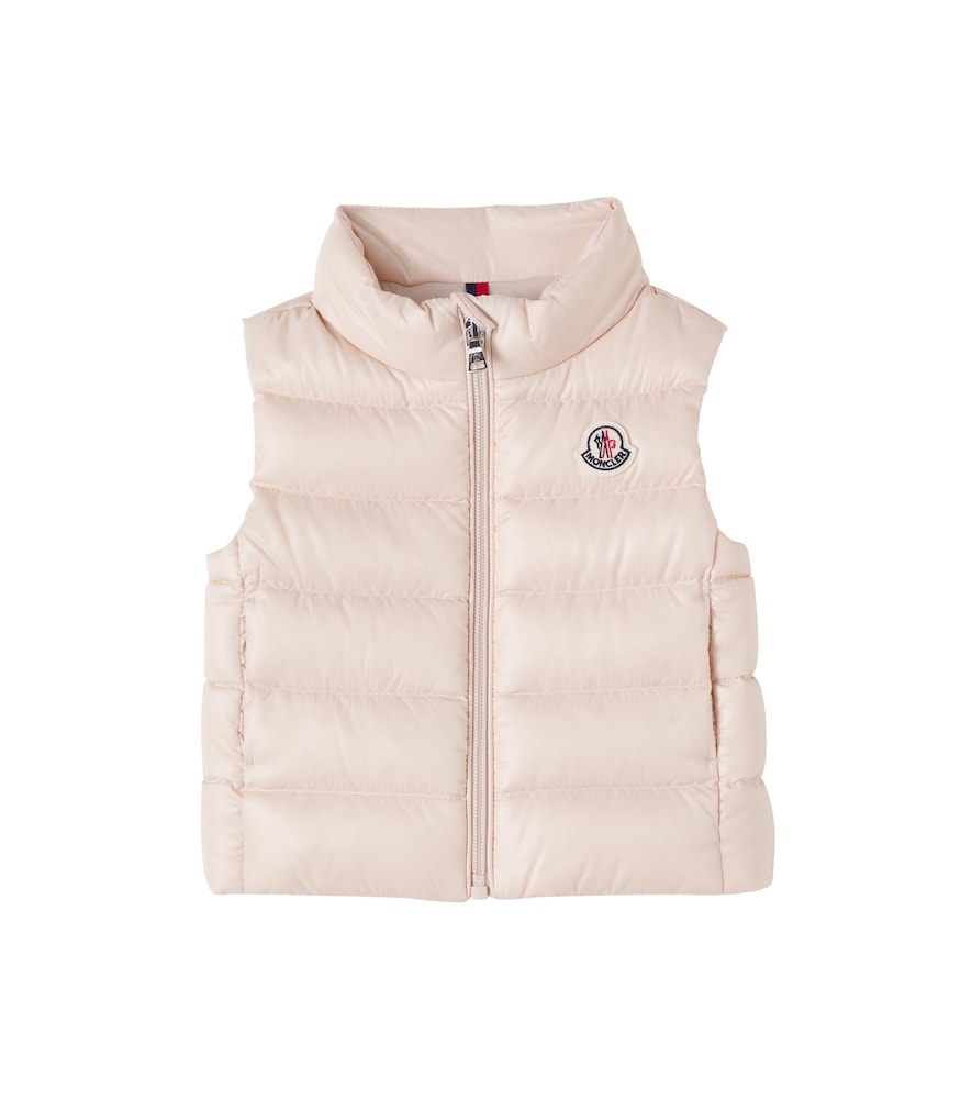 Moncler Enfant Pink Baby Ghany Down Vest M Size 18-24 - Mytheresa