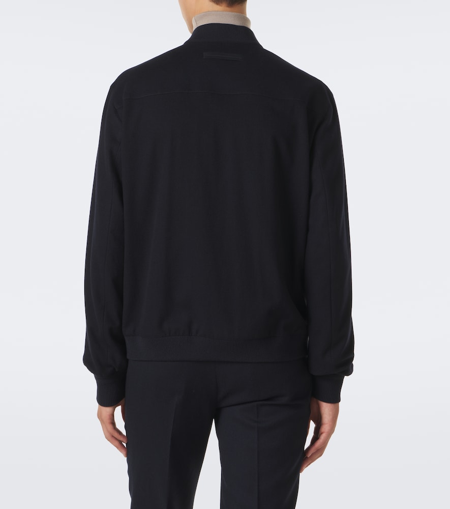 Cashmere Bomber Jacket
