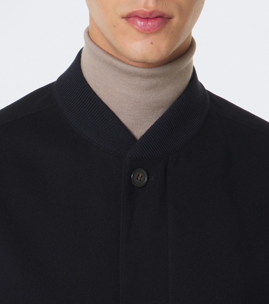 Cashmere Bomber Jacket