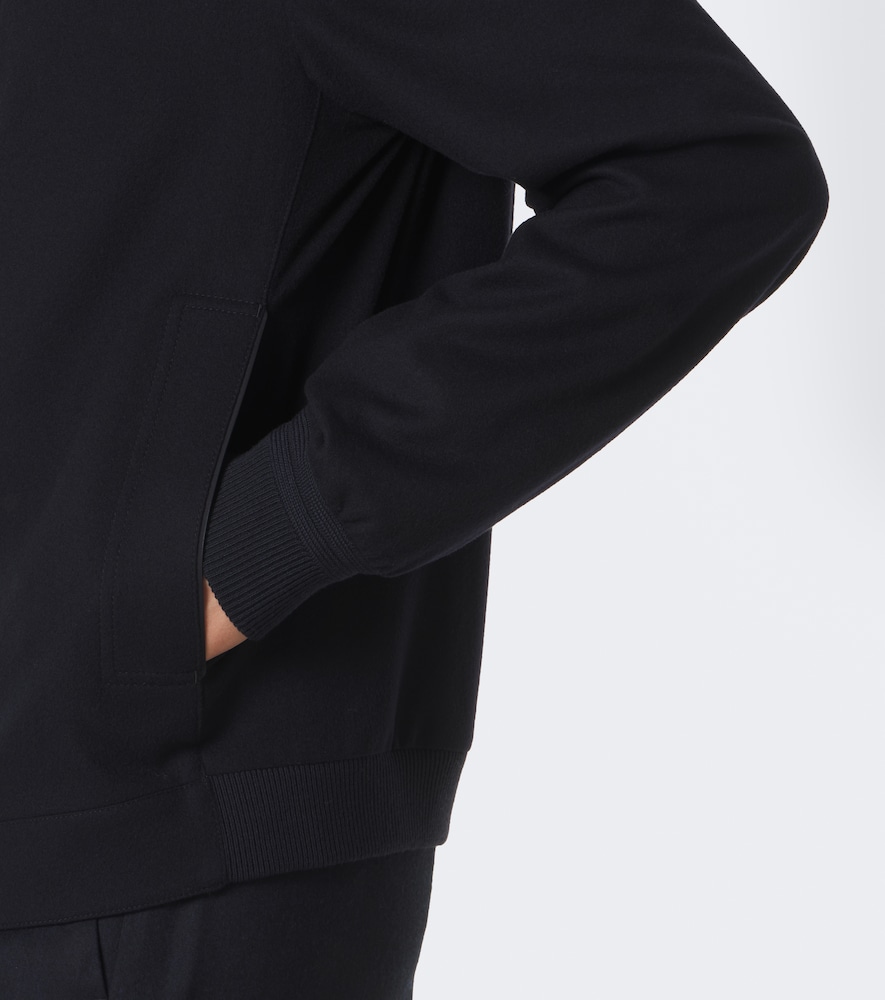 Cashmere Bomber Jacket