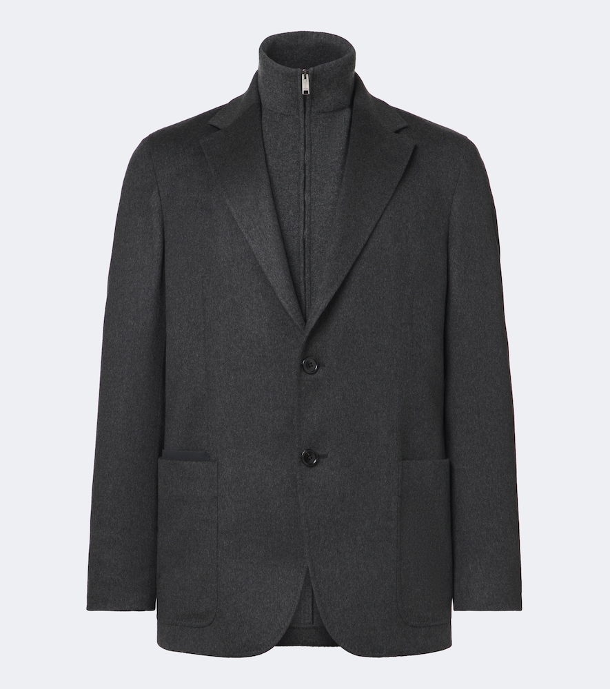 ZEGNA Zegna Layered cashmere blazer