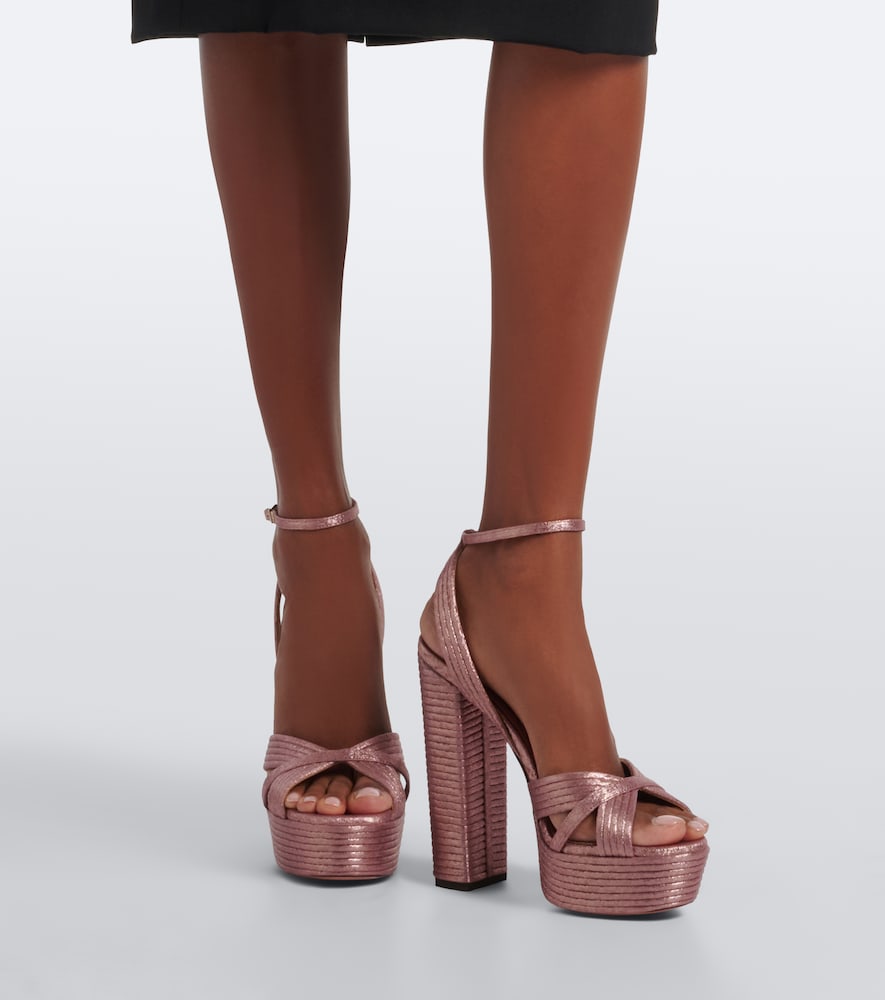 Sundance Platform Sandals