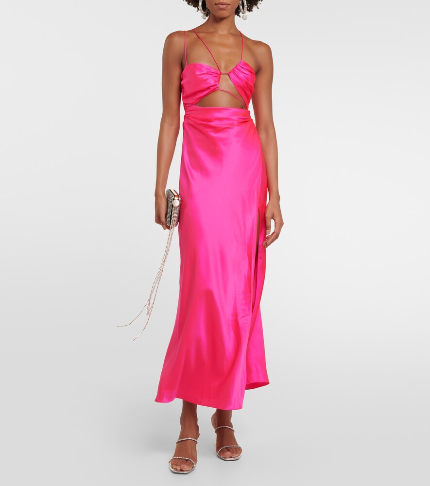  The Sei The Sei Maxikleid Aus Seidensatin 