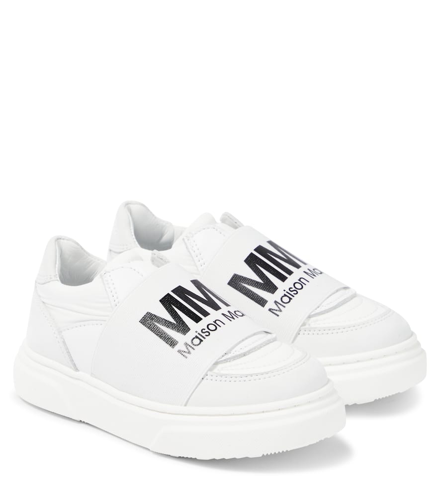 MM6 Maison Margiela Kids Leather sneakers