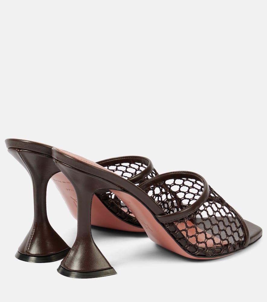 AMINA MUADDI LUPITA 95 MESH MULES 