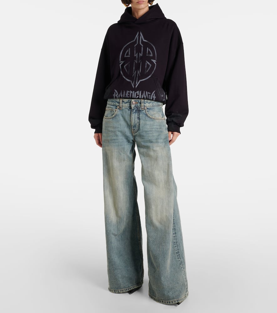 【Balenciaga】 Mid-rise bootcutジーンズ Balenciaga Mid-rise bootcut jeans Balenciaga