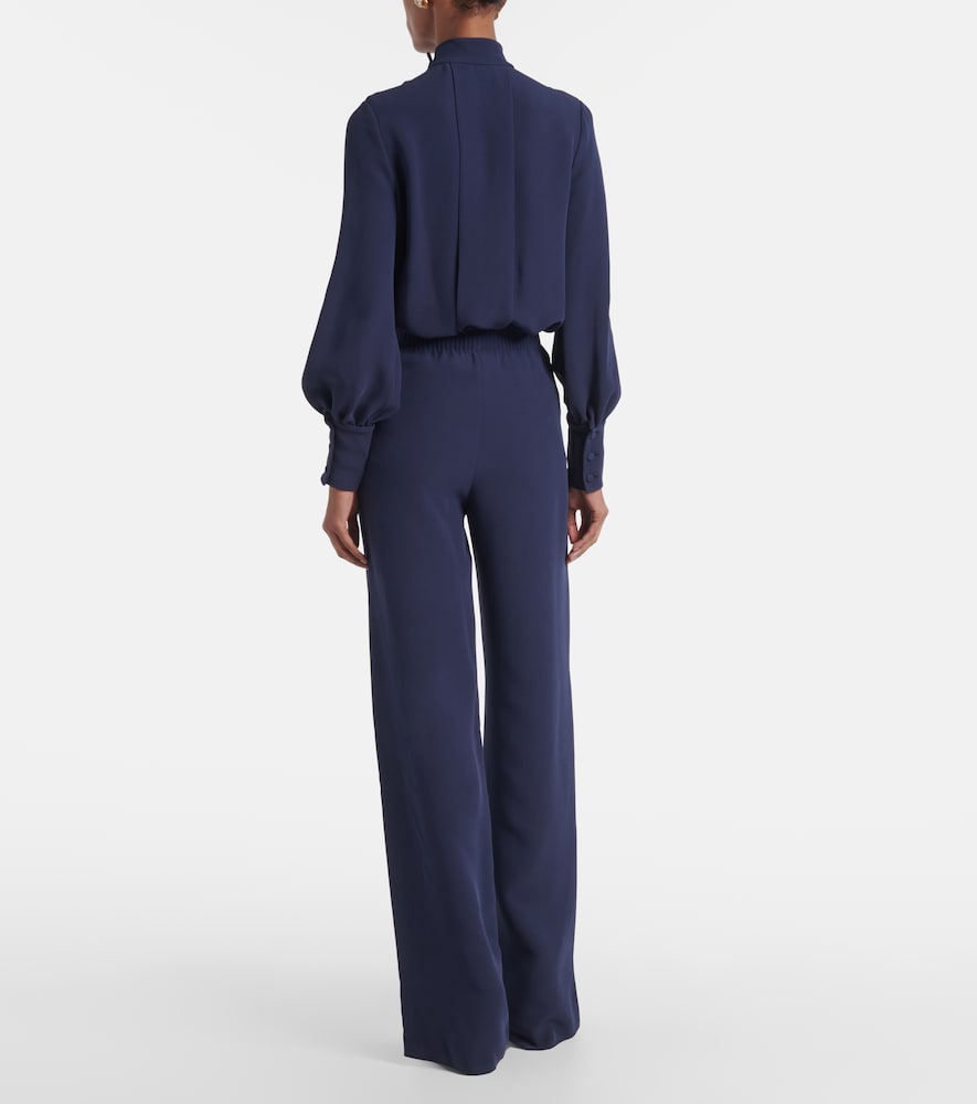  Valentino Valentino Weite Hose Aus Cady Couture 