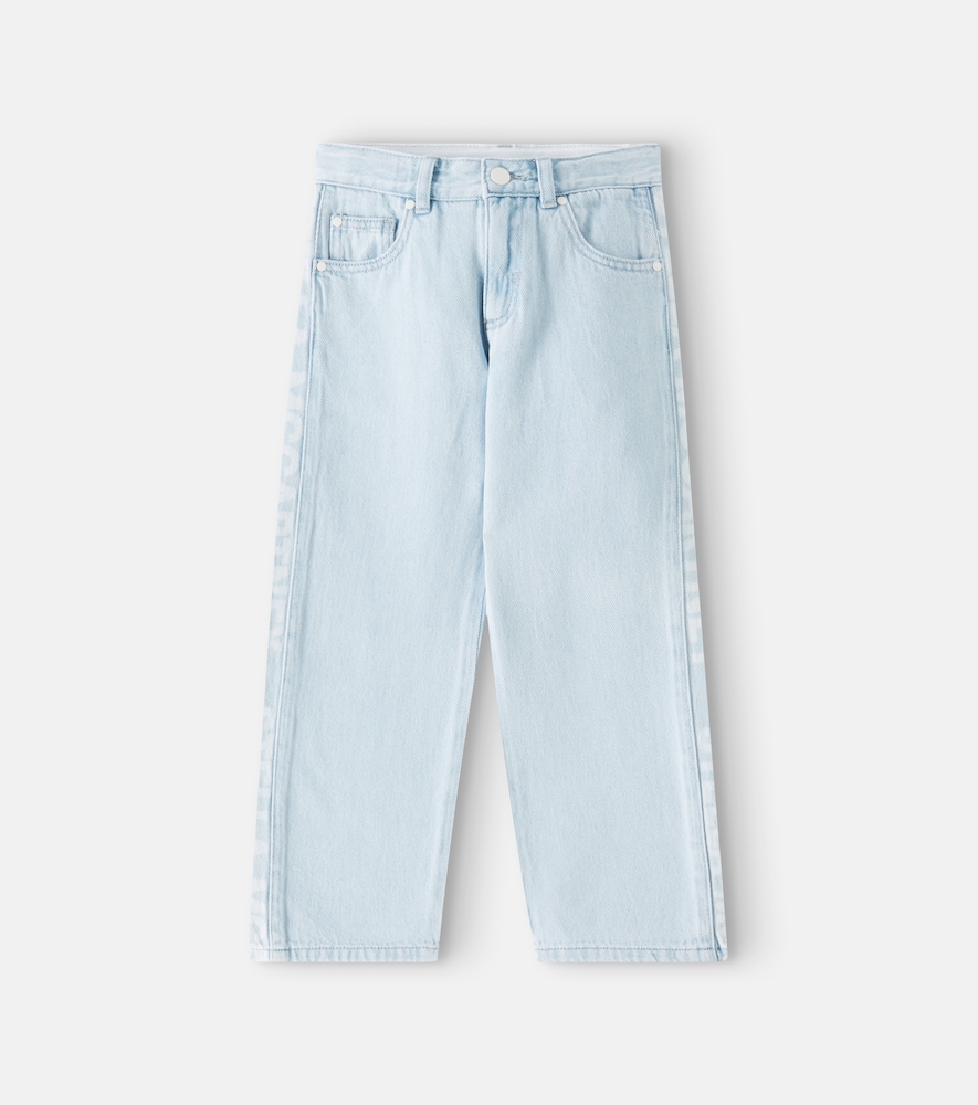 Stella Mccartney Kids' Straight Jeans In Blue