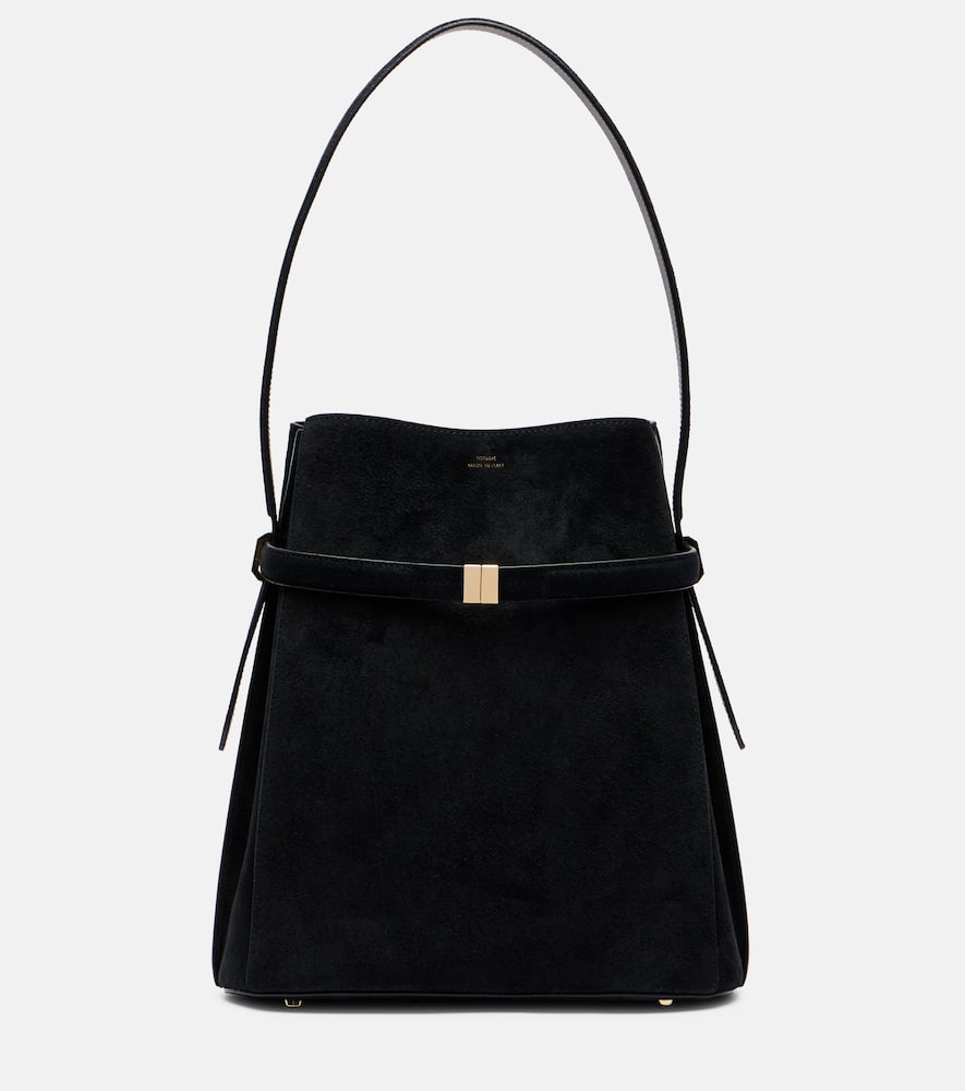 Totême Bucket-bag Aus Veloursleder