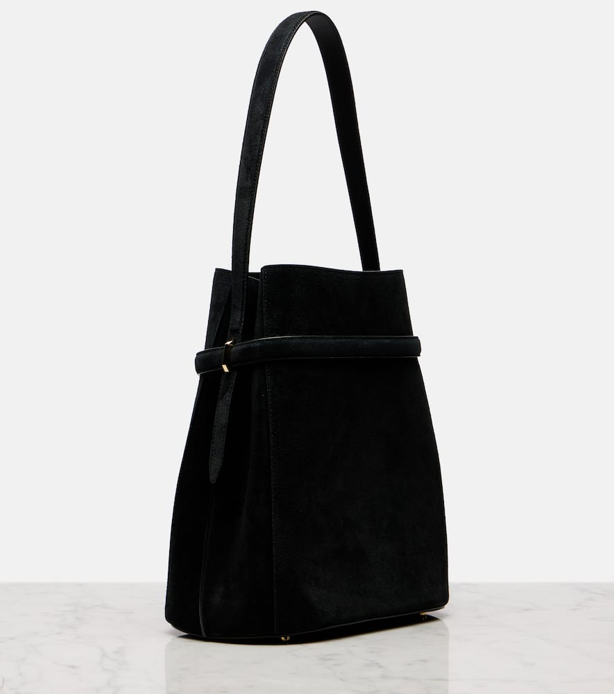 Totême Bucket-bag Aus Veloursleder