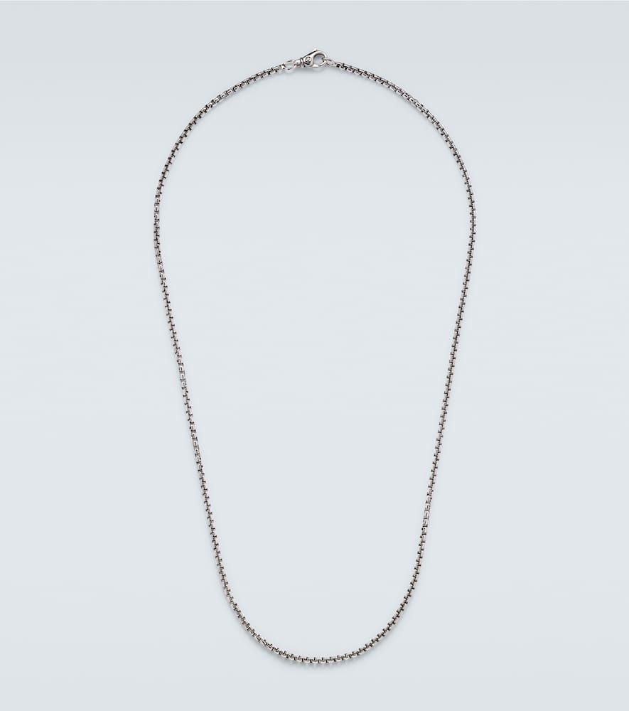David Yurman Sterling silver chain necklace