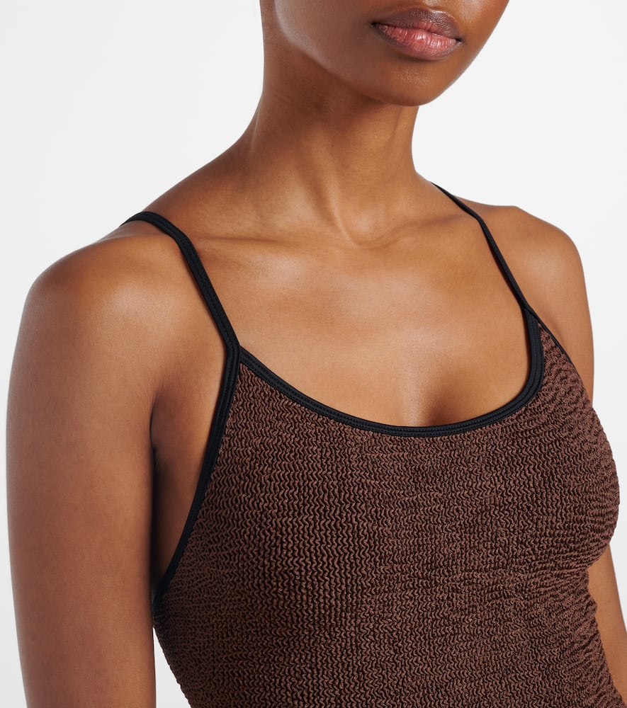 Hunza G Pamela Swimsuit In Brown