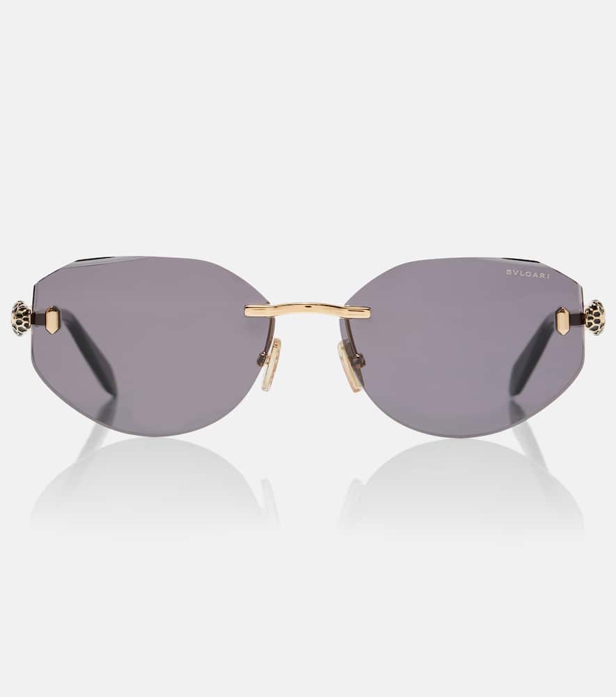 Serpenti Forever oval sunglasses