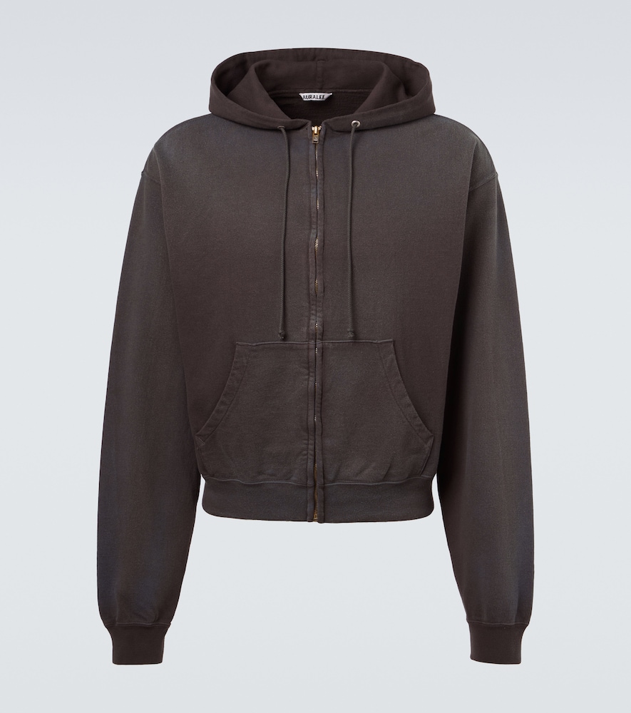 Auralee Cotton jersey hoodie　Auralee コットンジャージーパーカー Auralee