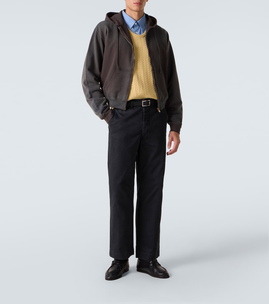 Auralee Auralee Kapuzenjacke Aus Baumwoll-jersey 