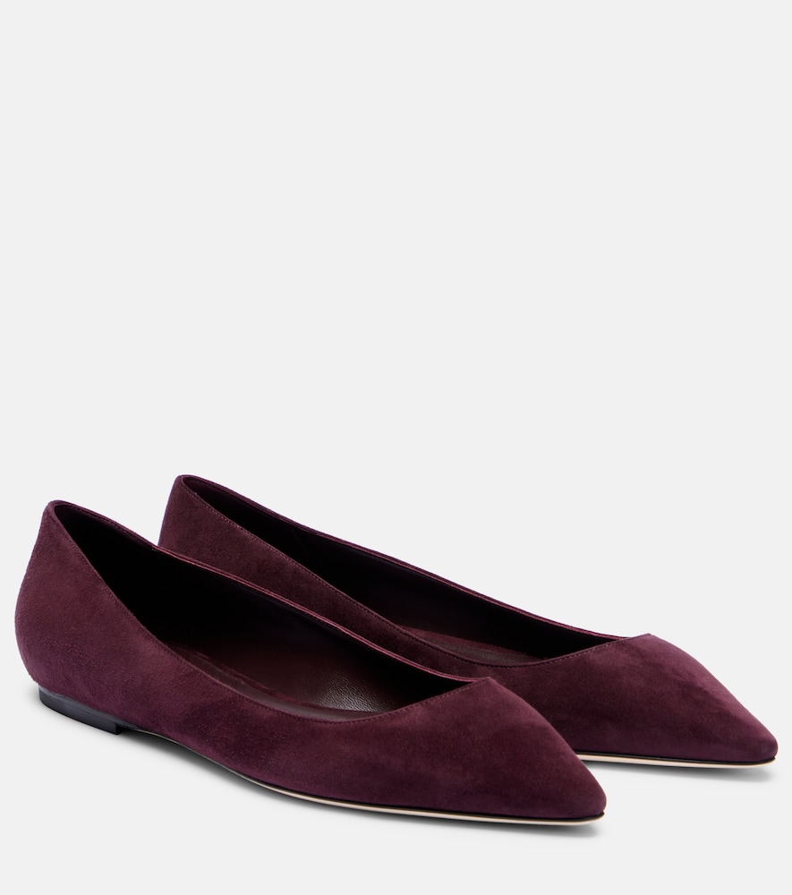 Jimmy Choo Romy suede ballet flats - Women's Shoes