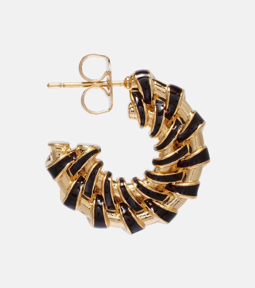 Zimmermann Loop Gold-plated Hoop Earrings In Gold