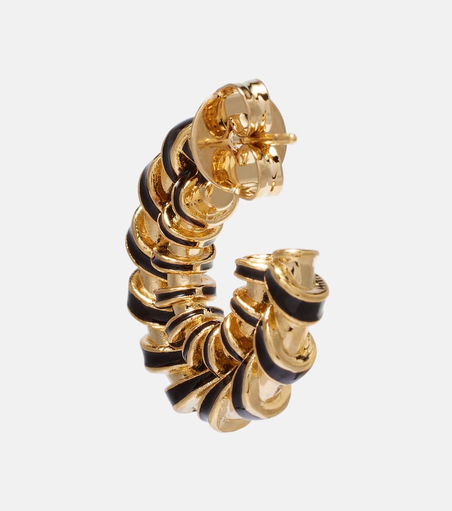 Zimmermann Loop Gold-plated Hoop Earrings In Gold