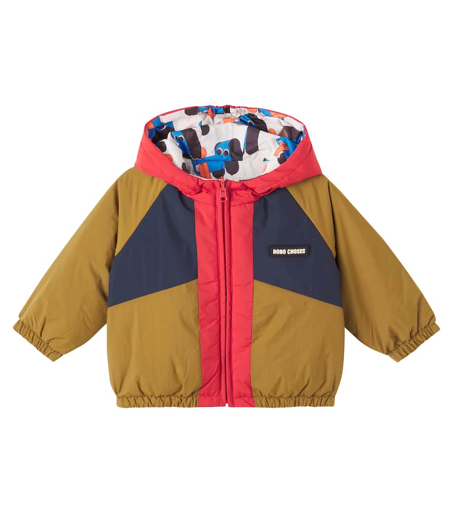 Bobo Choses Reversible Raincoat In Multi
