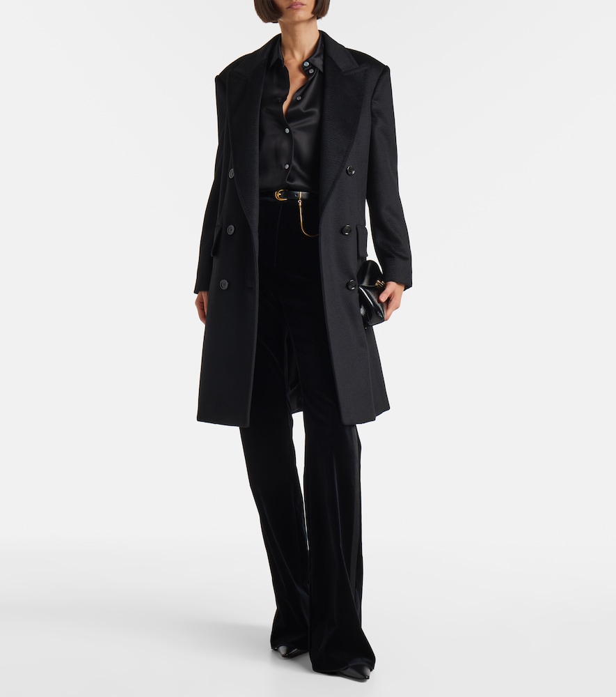 Max Mara Cosa double-breasted camel hair coat