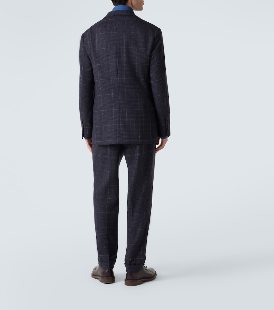  Brunello Cucinelli Brunello Cucinelli Anzug Aus Kaschmir Und Wolle 
