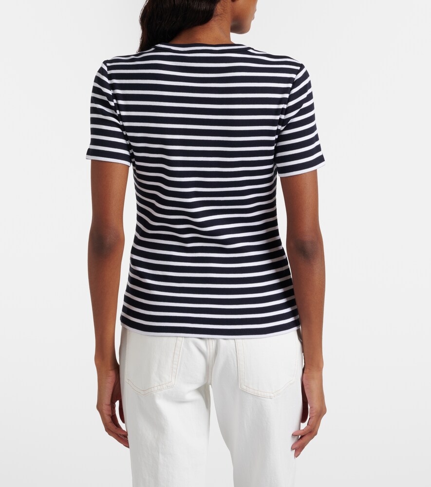 Pruitt Striped Cotton-Blend T-Shirt