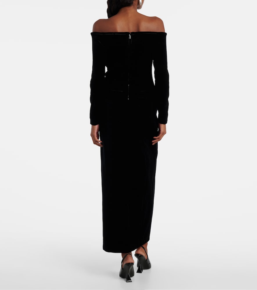  Roland Mouret Roland Mouret Off-shoulder-top Aus Samt 