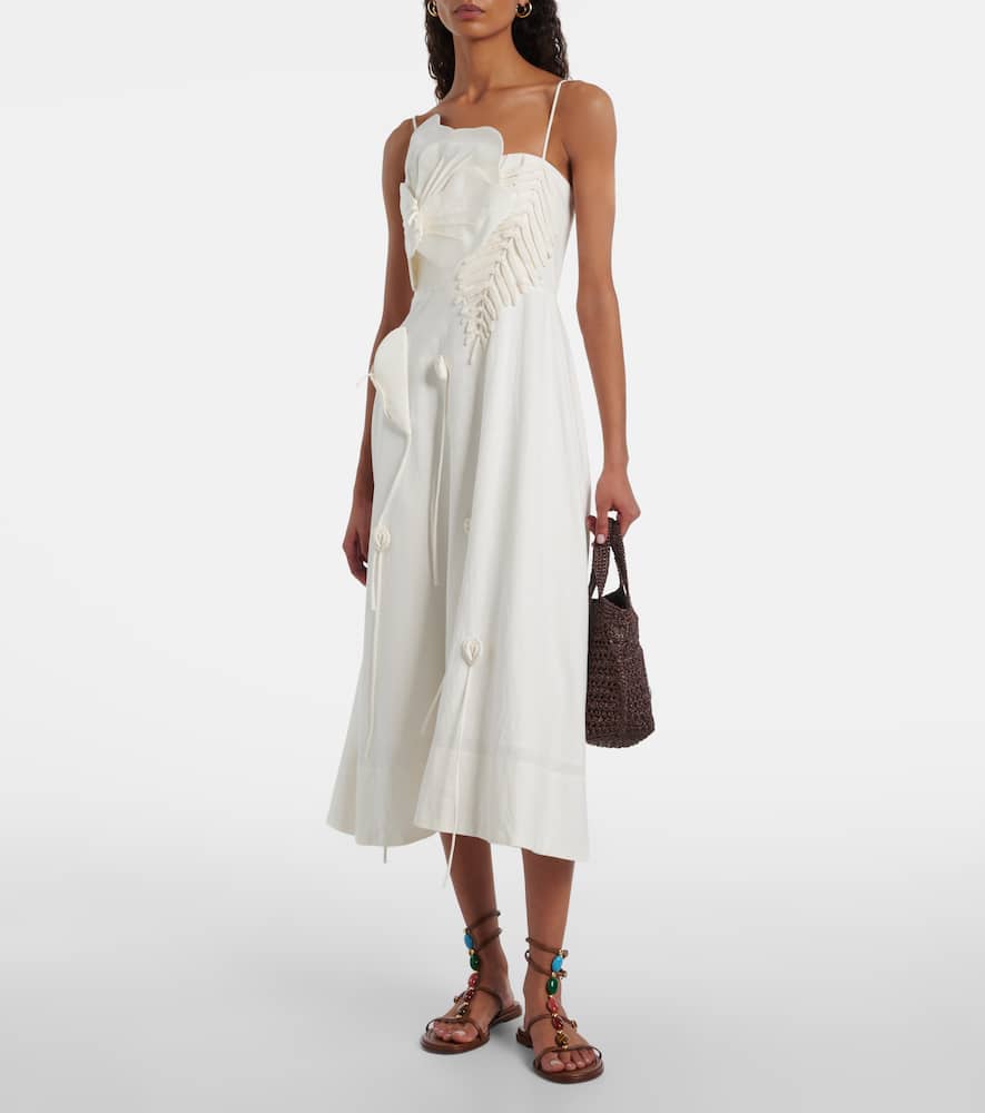 Gianvito Rossi Shanti Embellished Leather Sandals In Multi