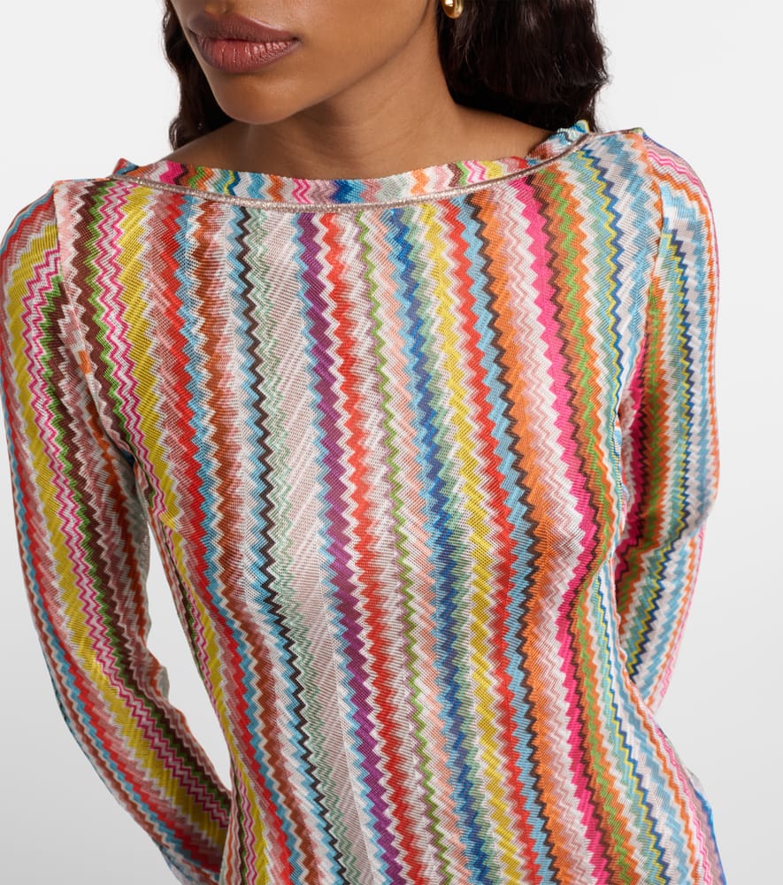 Missoni Zig Zag Beach Cover-up In Multi