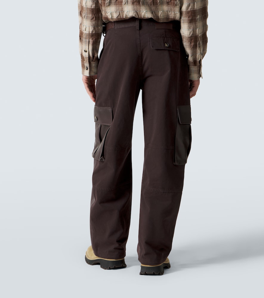  Loewe Loewe Leather Cargo Pants 