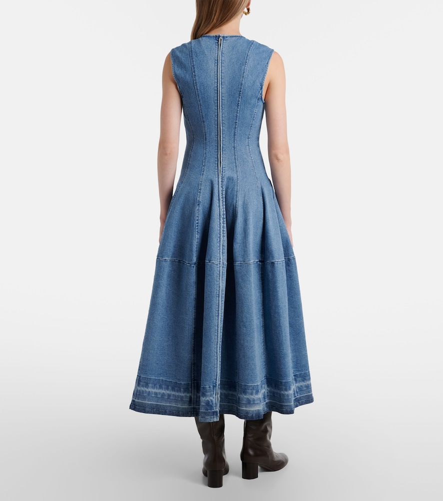  Simkhai Simkhai Maxikleid Bowen Aus Denim 