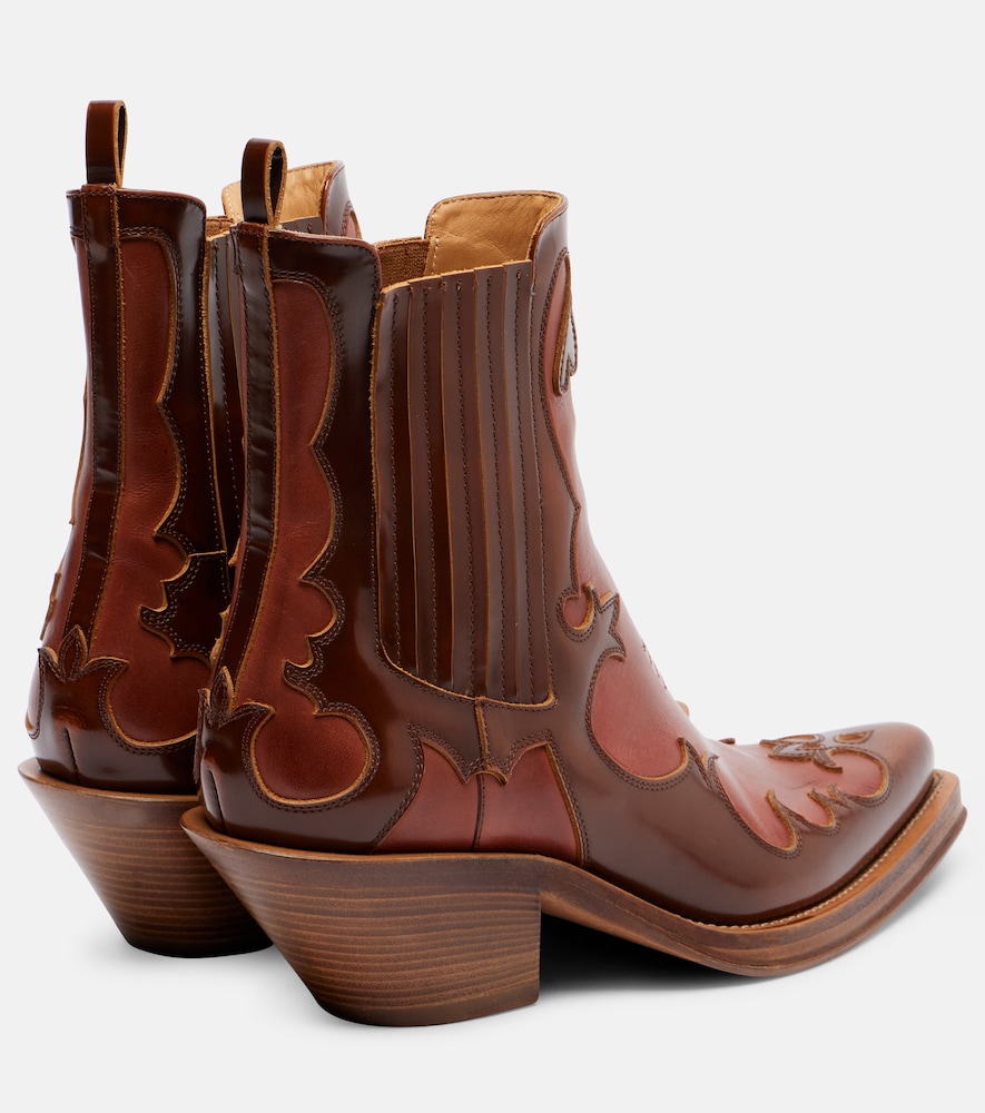  Gabriela Hearst Gabriela Hearst Cassidy Leather Cowboy Boots 