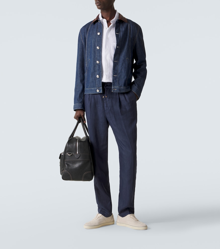 Gabardine Tapered Pants
