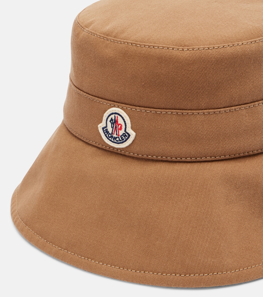  Moncler Moncler Logo Cotton Canvas Bucket Hat 