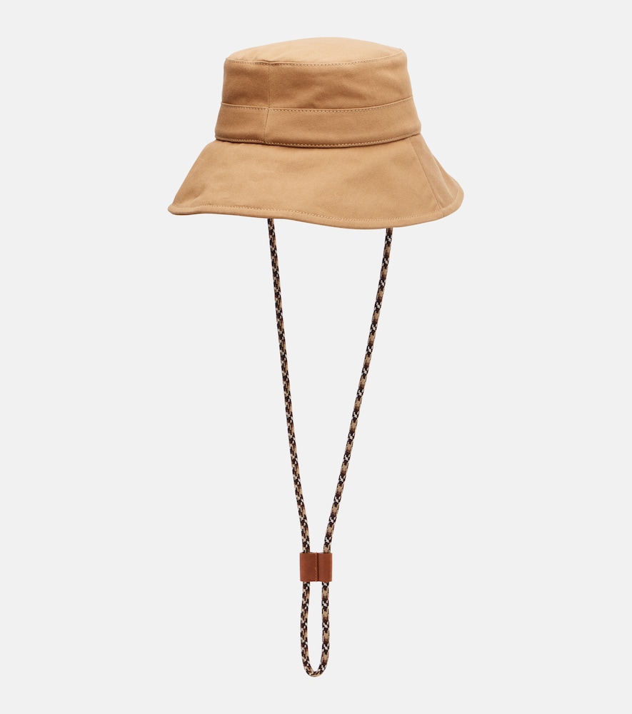  Moncler Moncler Logo Cotton Canvas Bucket Hat 