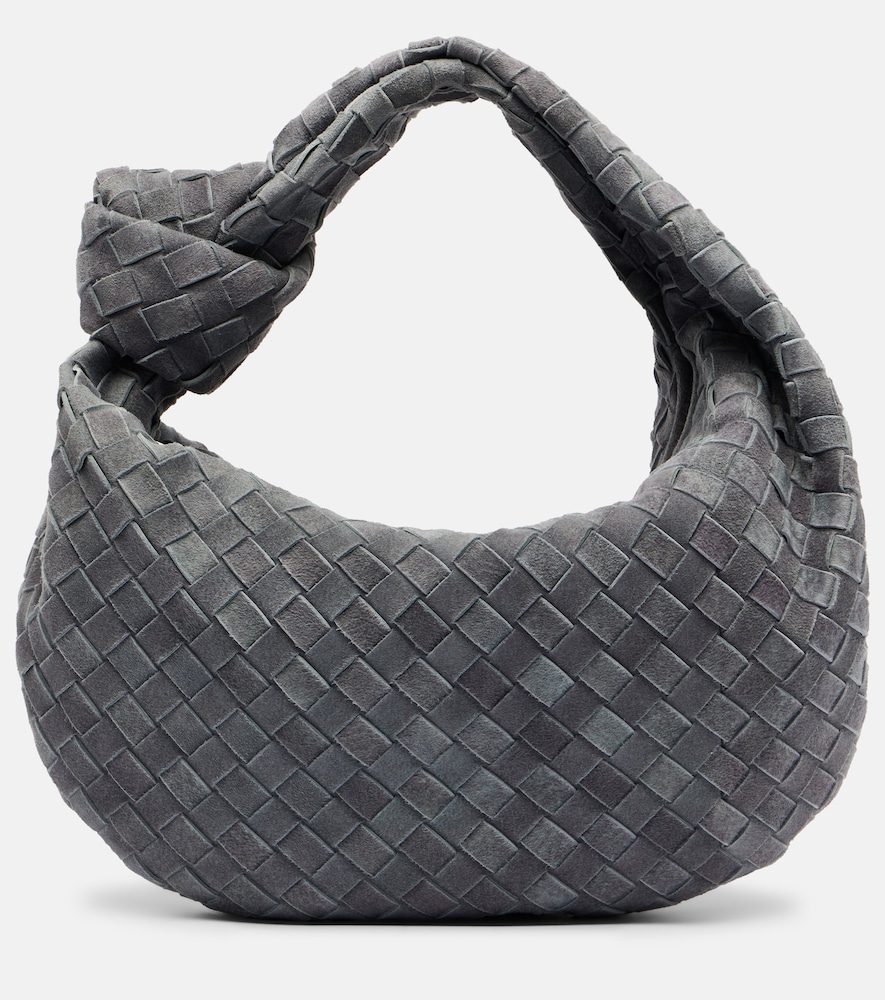 Bottega Veneta Jodie Intrecciato Medium suede tote bag