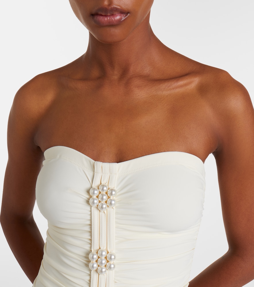  Karla Colletto Karla Colletto Maya Embellished Swimsuit 