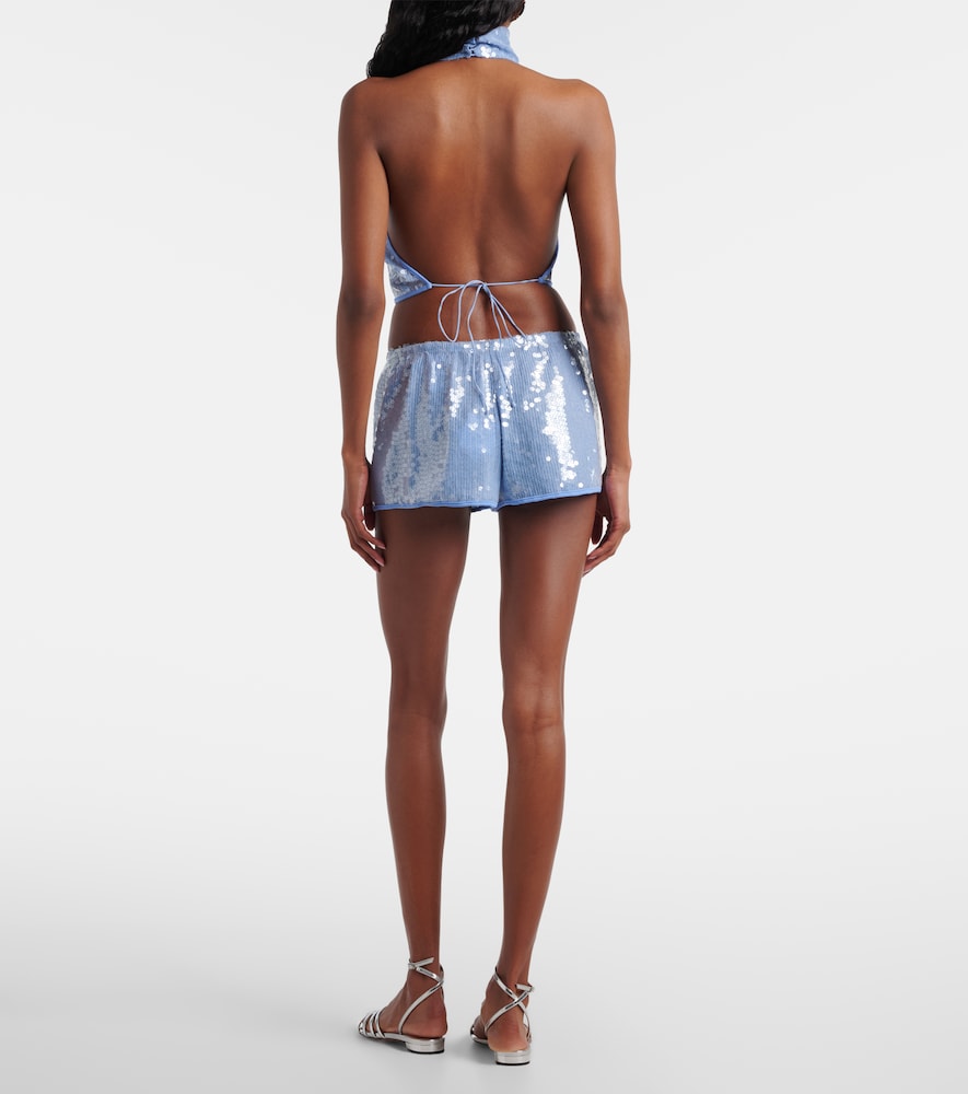  Oseree Oseree Sequined Shorts 
